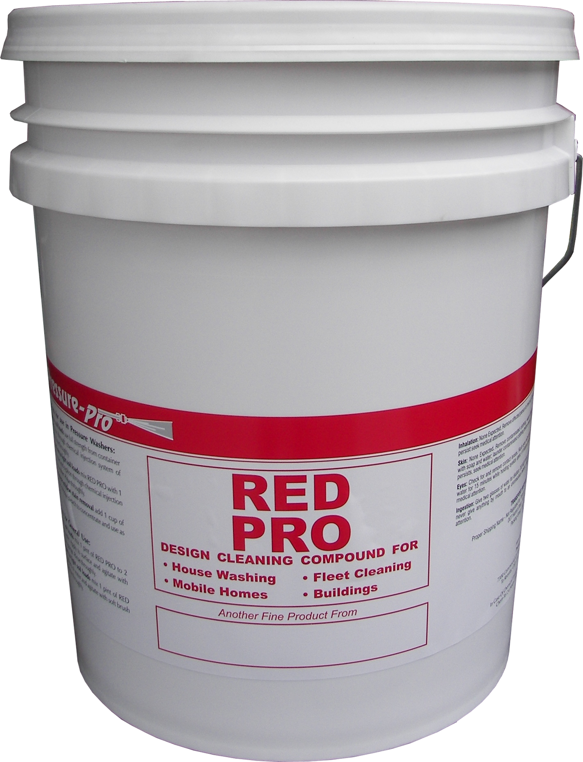 Red Pro detergent, five-gallon pail, SKU RED-5