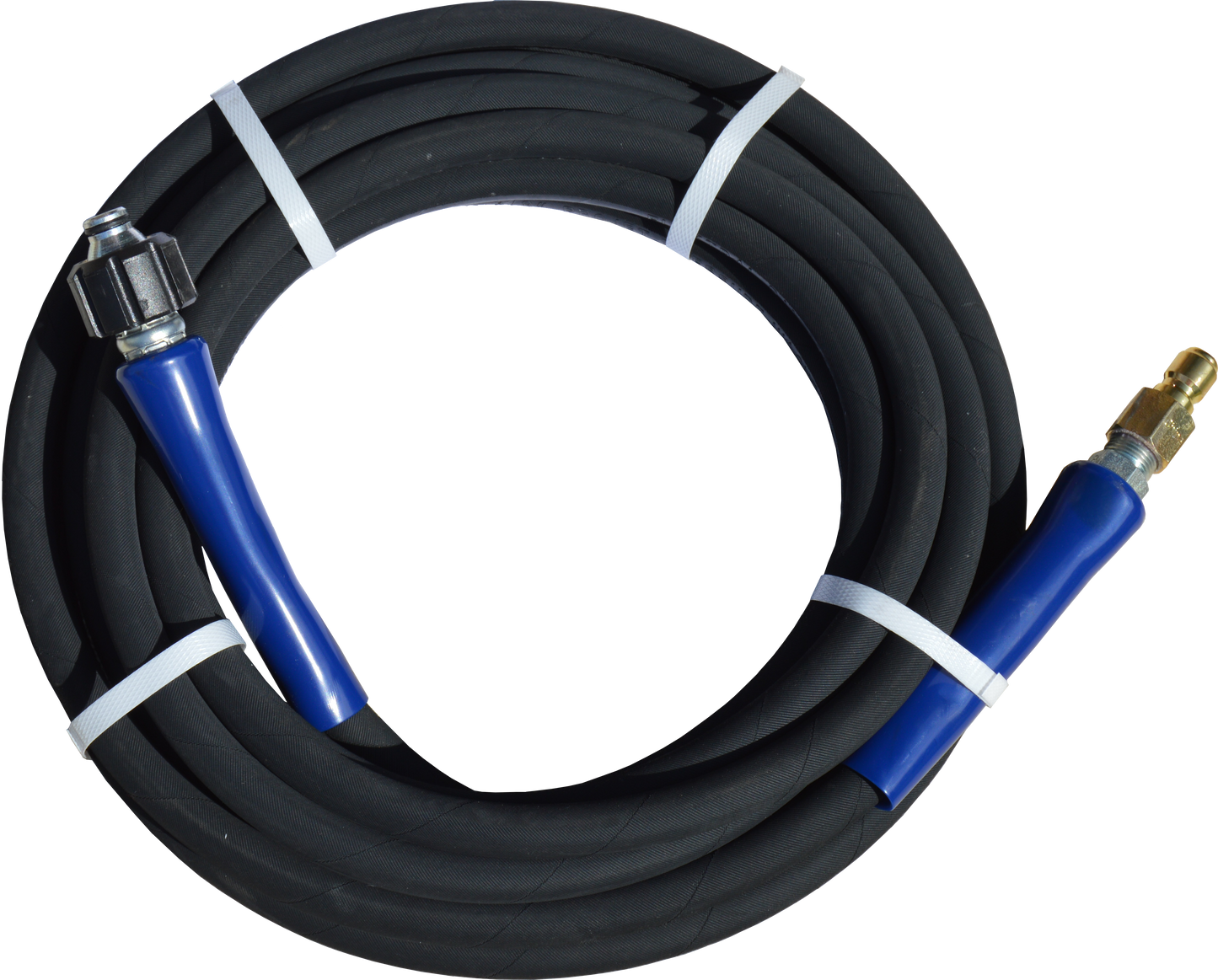 25-foot 3/8-inch pressure washer hose assembly with quick connects, model AHS120-HCMP