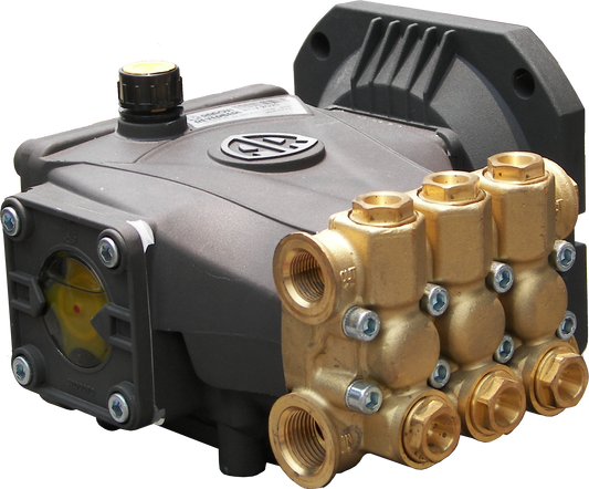 Pressure washer pump, 2 GPM at 2500 PSI and 3400 RPM, model RCV2G25E-F8