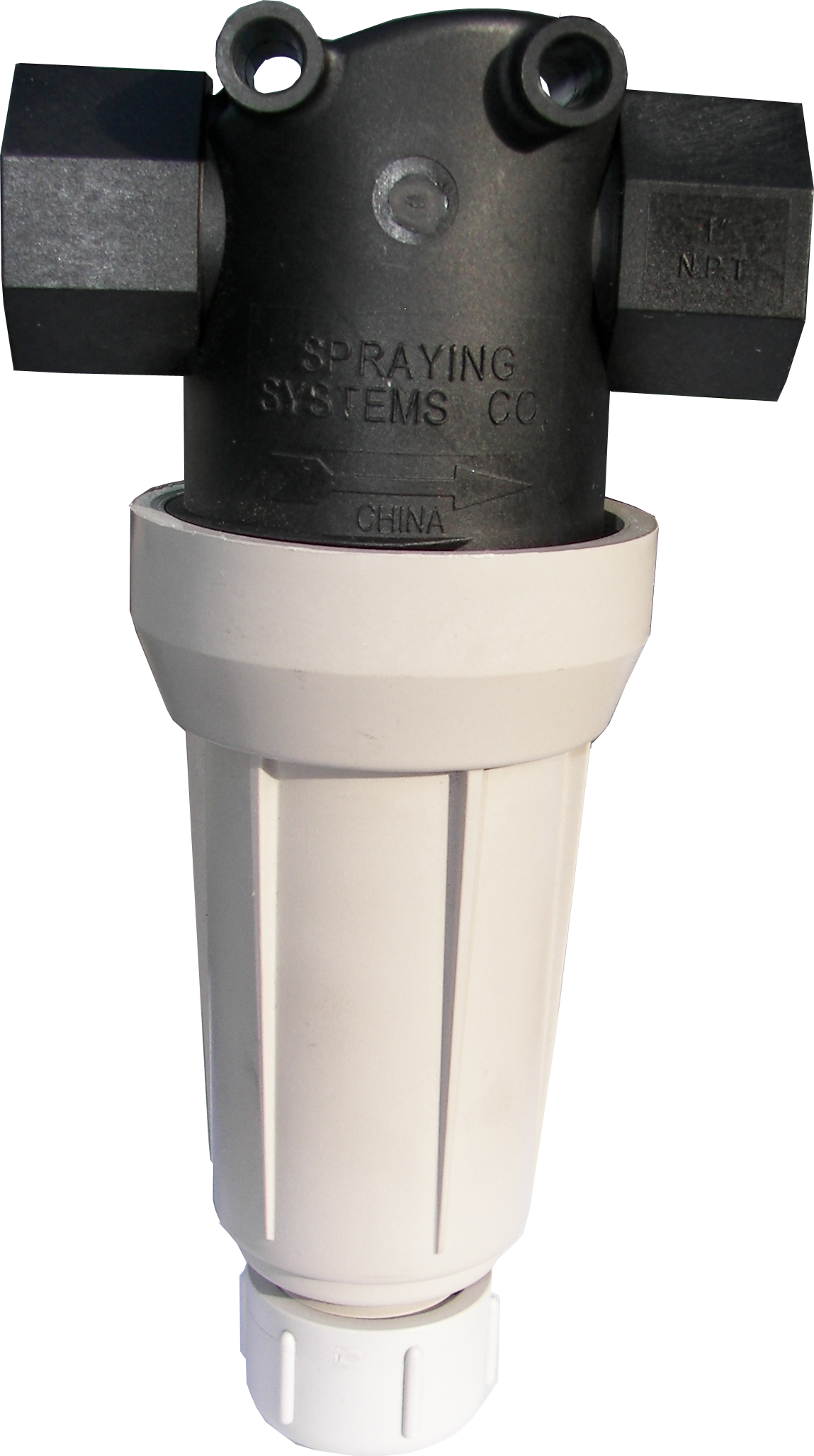 One-inch polypropylene pressure washer strainer, model AA430ML-1-PP-50