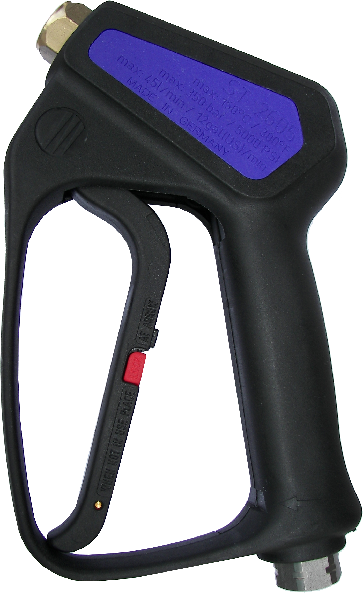 ST-2605 pressure washer trigger gun, SKU 202 605 600