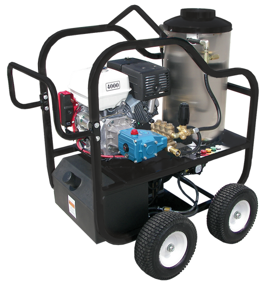 Pressure-Pro 4012-10C Hot Shot Hot Water Gas Portable Pressure Washer — 4 GPM / 4,000 PSI product image