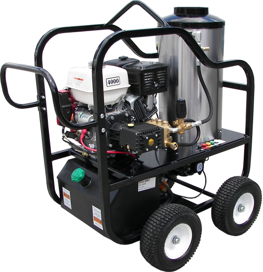 Pressure-Pro 4012-10G Hot Shot Hot Water Gas Portable Pressure Washer — 4 GPM / 4,000 PSI product image