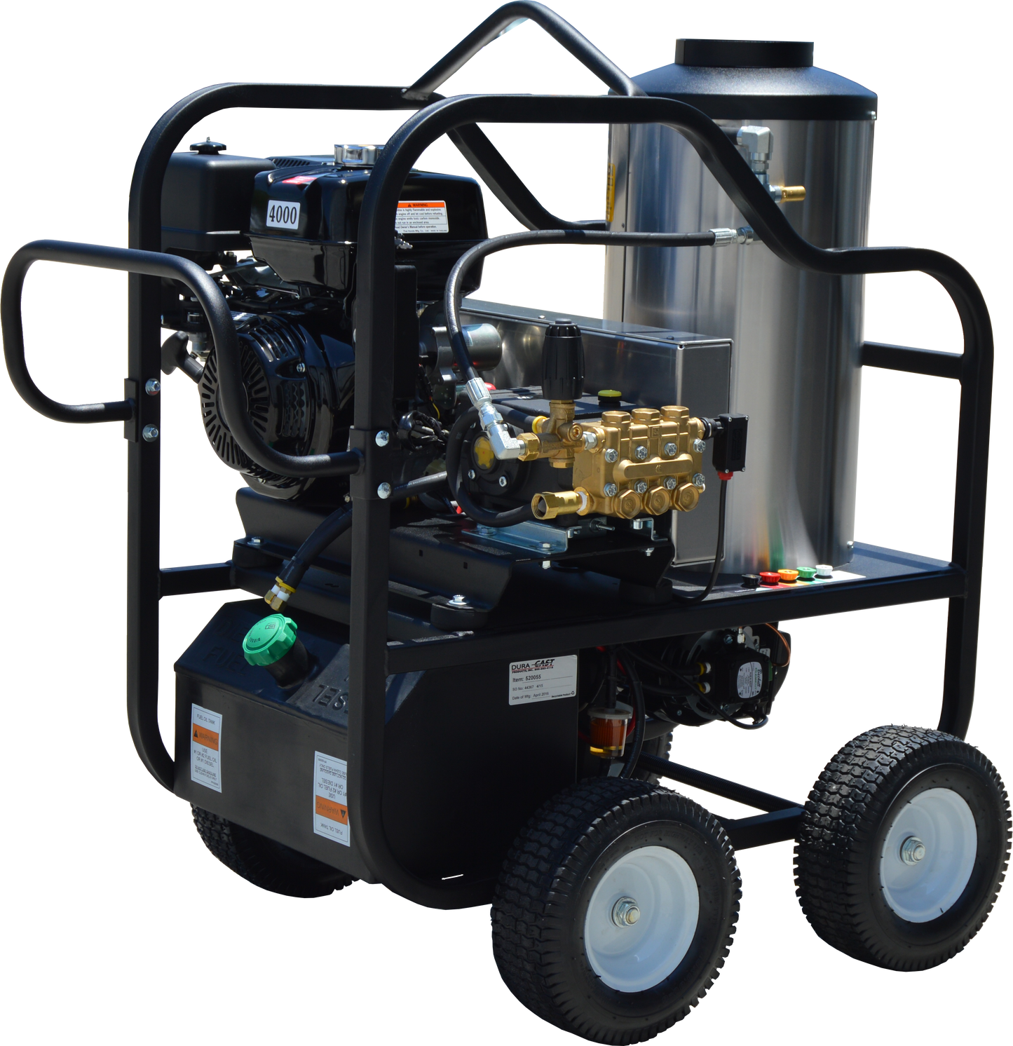 Pressure-Pro 4012-17G Hot Shot Hot Water Gas Portable Pressure Washer — 4 GPM / 4,000 PSI product image