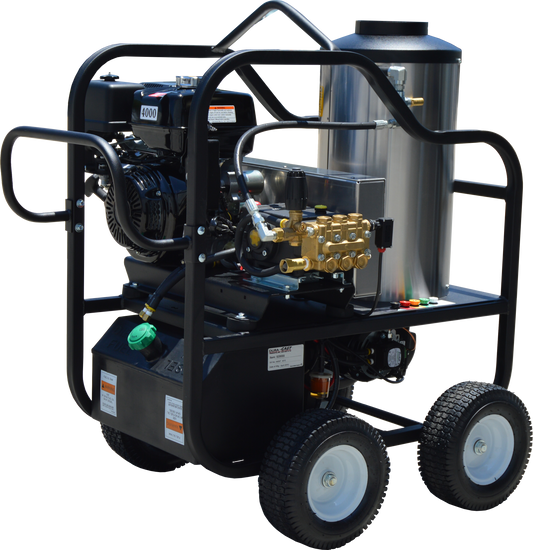 Pressure-Pro 4012-17G Hot Shot Hot Water Gas Portable Pressure Washer — 4 GPM / 4,000 PSI product image