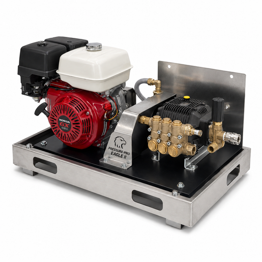 Pressure-Pro S/E4040HG-20 Eagle II Cold Water Gas Skid Pressure Washer