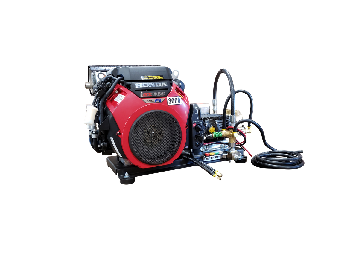 Pressure-Pro S/VB1030HGE105/VHRM6 Pro Cold Water Gas Skid Pressure Washer product image