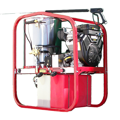 Pressure-Pro SK30005VH Dirt Laser hot water gas skid pressure washer