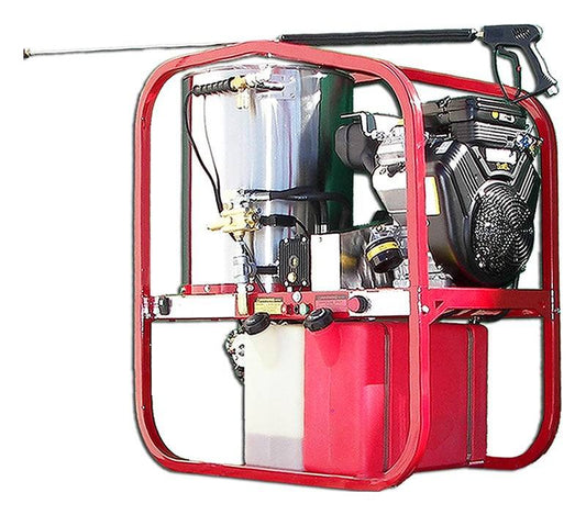 Pressure-Pro SK40005VH Dirt Laser hot water gas skid pressure washer