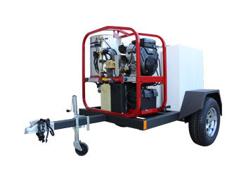 Pressure-Pro T185SKH/SK40005VH Dirt Laser hot water trailer pressure washer