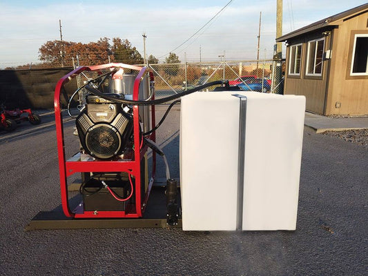 Pressure-Pro T185TWH/SK40005VH Dirt Laser hot water tank-skid pressure washer