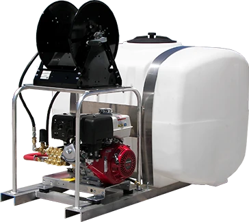 Pressure-Pro TS/VB4040HG431 Pro-Skid tank-skid pressure washer